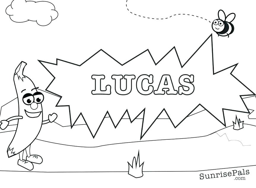 863x635 Name Tag Coloring Pages That Say Names To Print A Page Tags