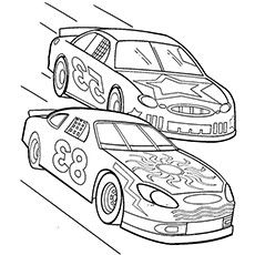 230x230 How To Draw A Nascar Race Car Step