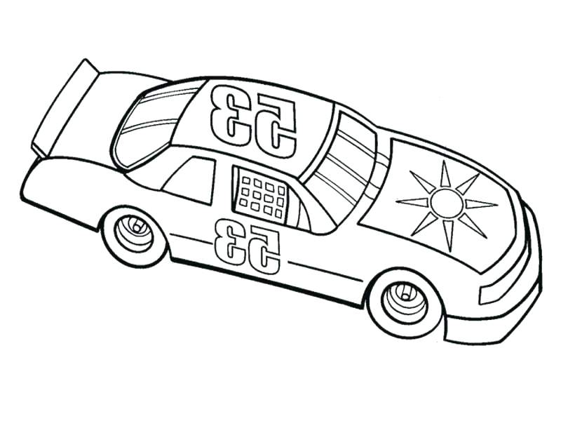 800x600 Nascar Coloring Pages Printable Coloring Page Cars Coloring Page