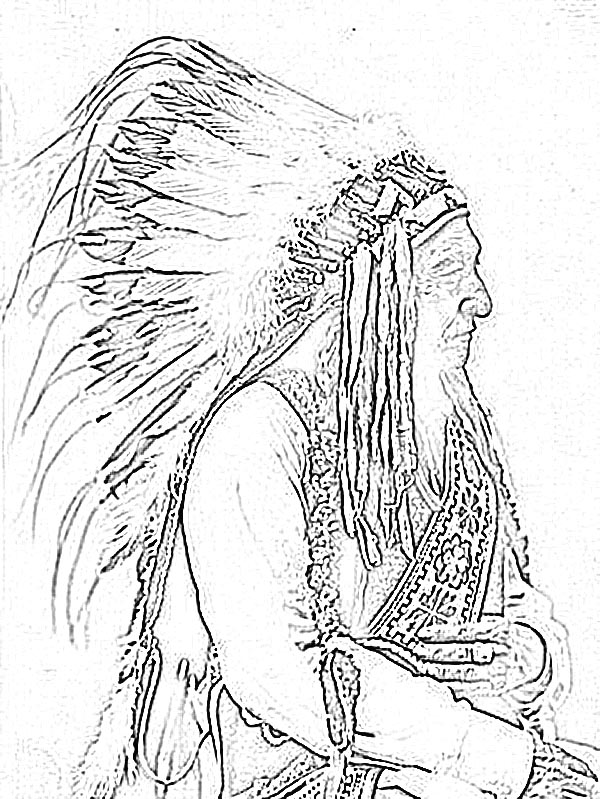 600x799 Native American Art Coloring Pages For Kids