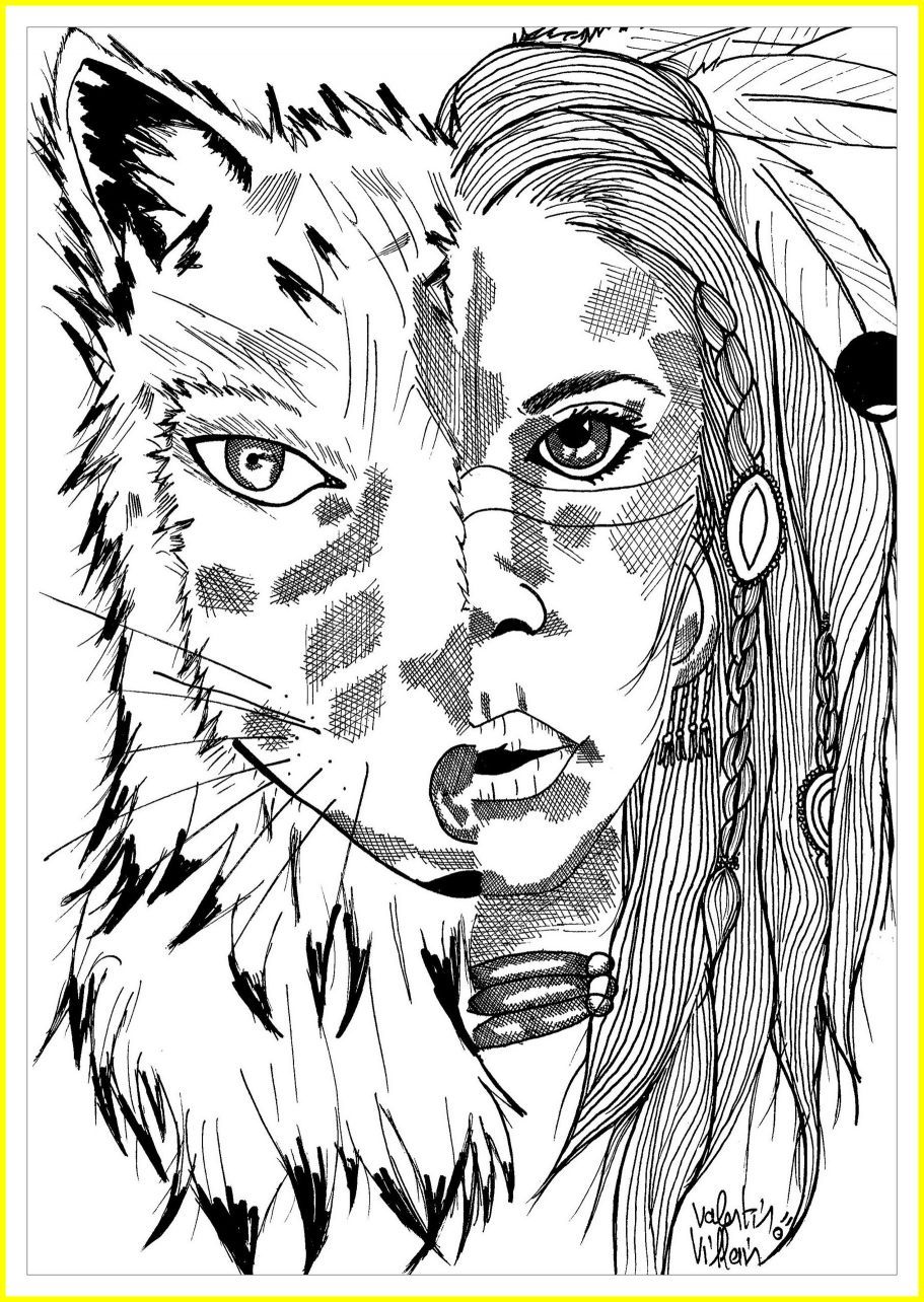 911x1284 Astonishing Native American Coloring Pages For Adults Justcolor