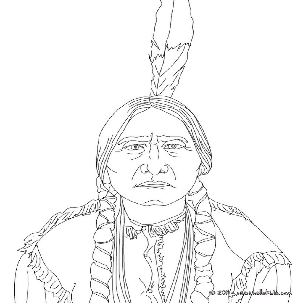 1024x1024 Native Americans Coloring Pages Printable Throughout American