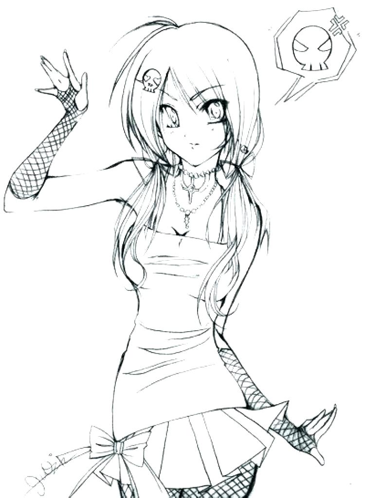 750x1024 Girl Coloring Pictures