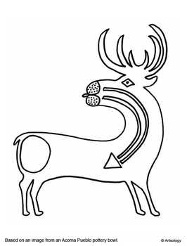 266x350 Native American Indian Art Coloring Pages