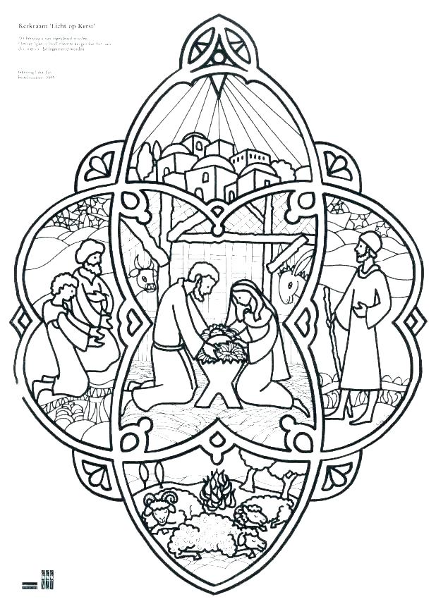 618x874 Nativity Scene Coloring Pages Manger Coloring Page Manger Coloring