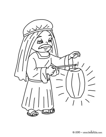 364x470 Nativity Animals Coloring Pages