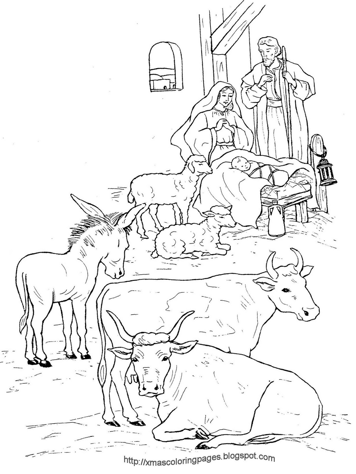1201x1600 Xmas Coloring Pages