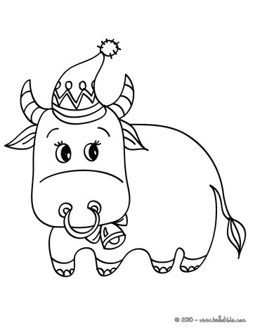 363x470 Christmas Crib Coloring Pages