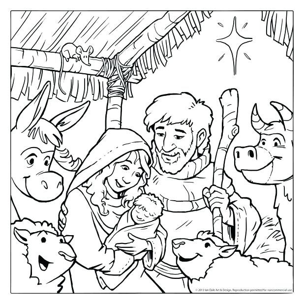 618x618 Printable Nativity Figures Nativity Scene Coloring Pages Printable