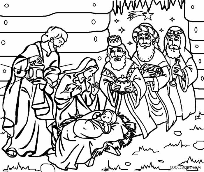 700x591 Nativity Coloring Pages For Kids Nativity Scene Coloring Pages