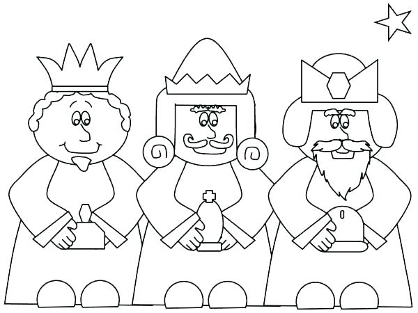 600x450 Nativity Coloring Pages Printable