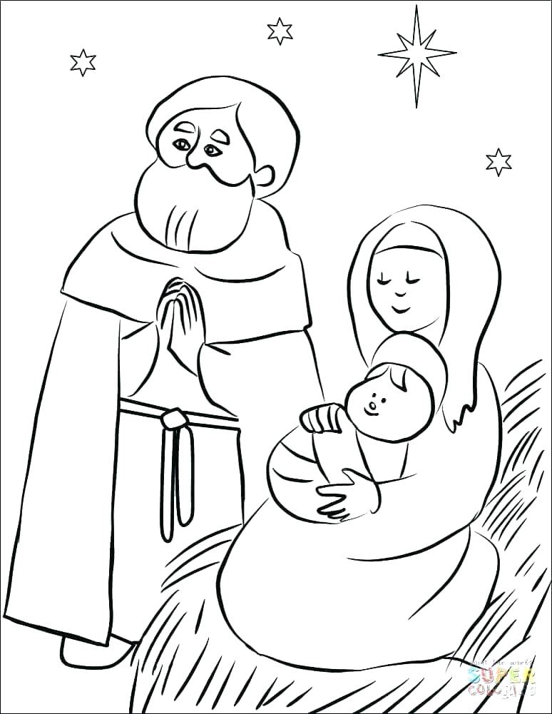774x1001 Nativity Scene Coloring Pages Nativity Scene Coloring Pages