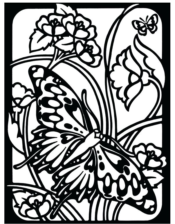 603x770 Stained Glass Coloring Books Stained Glass Coloring Pages Natural