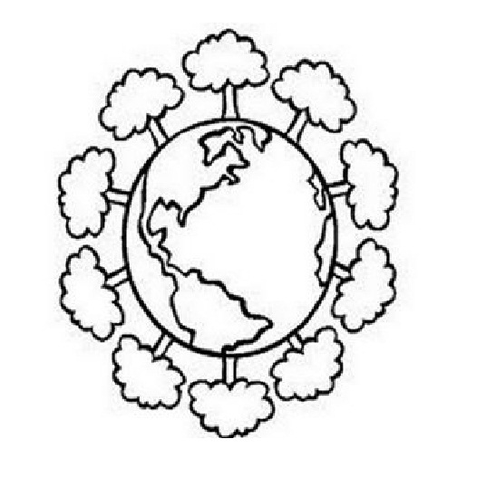 536x527 Earth Day Free Coloring Pages