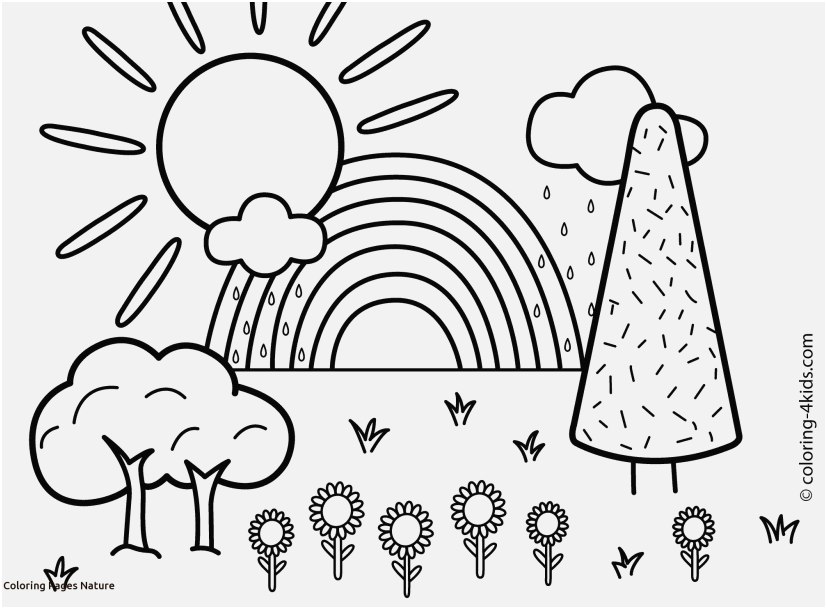 827x609 The Ideal Concept Nature Coloring Pages Comfortable
