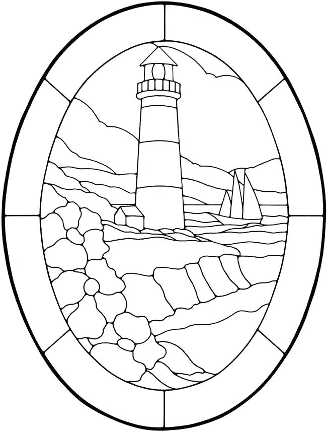 650x858 Nautical Coloring Pages Nautical Coloring Pages Lighthouse