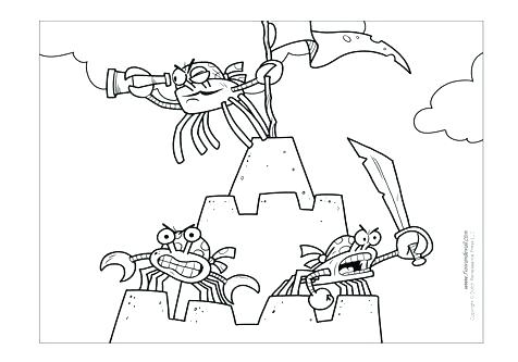 476x333 Nautical Coloring Pages Crab Coloring Pages To Print Out Page