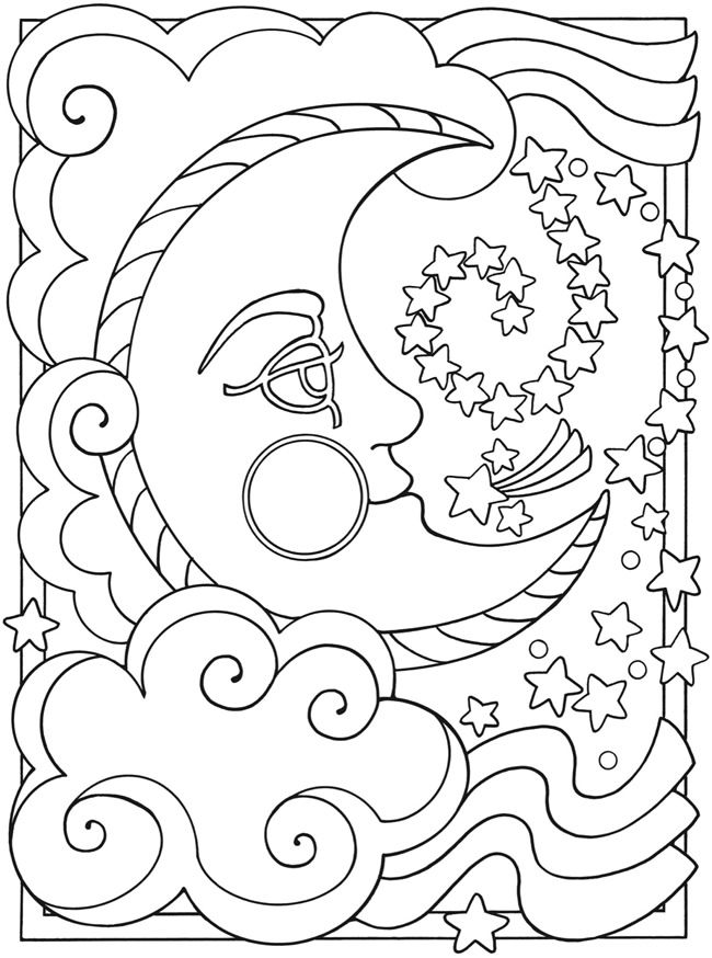 650x874 Star Coloring Pages For Childrens Printable For Free