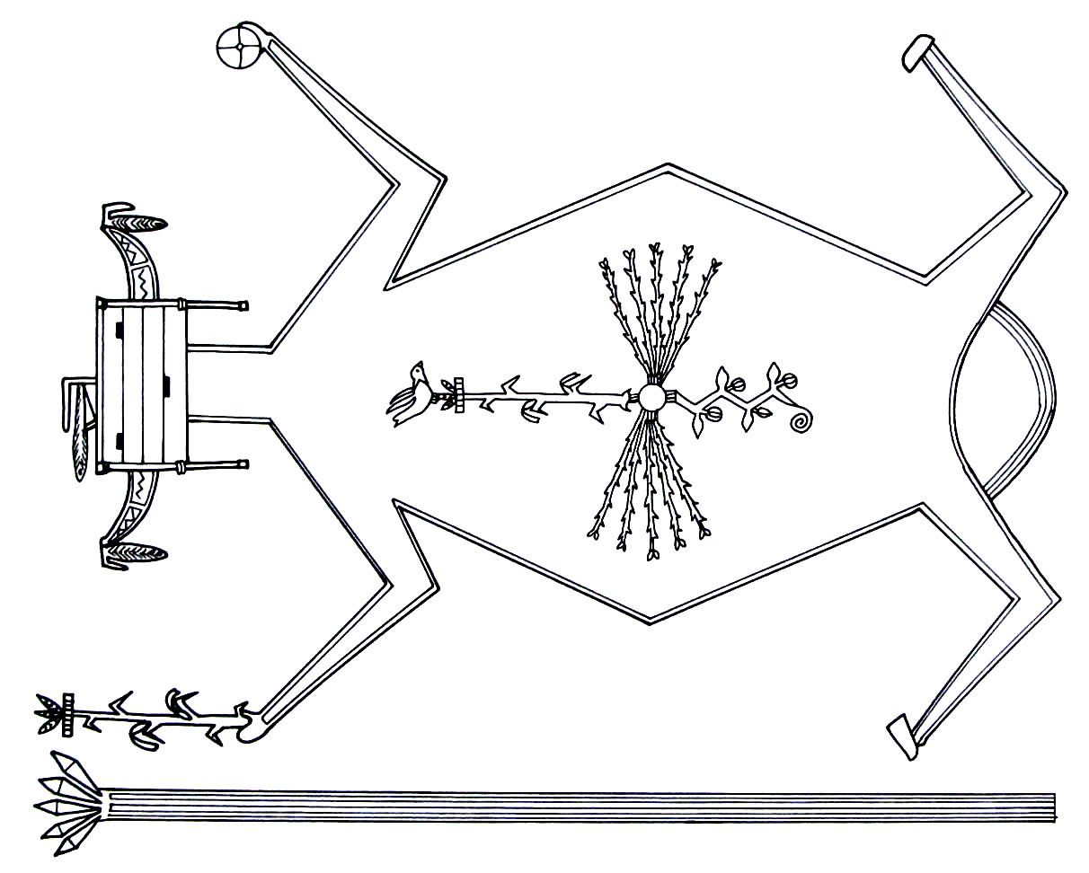 1212x972 A Symbol Depicting Blue Mother Earth From The Navajo Indians