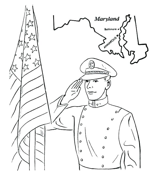 600x692 Navy Coloring Pages Free Printable Veterans Day Coloring Pages As