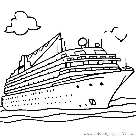 560x560 Ship Coloring Pages Queen Cruise Ship Coloring Pages Ship Coloring
