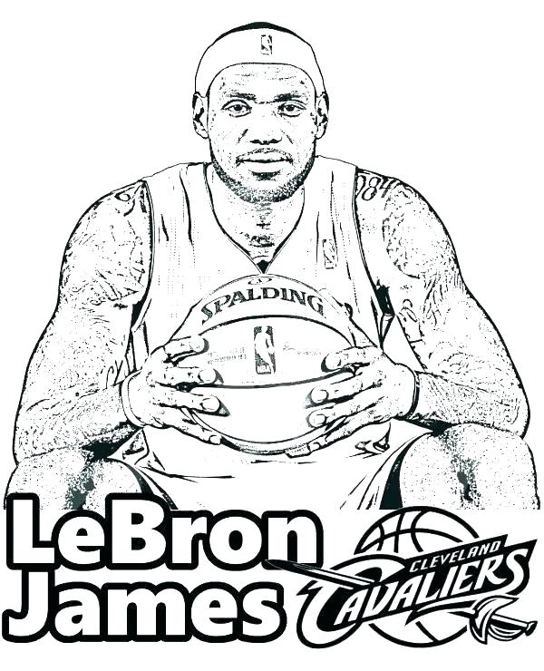 600x740 Nba Basketball Coloring Pages Basketball Color Page Basketball