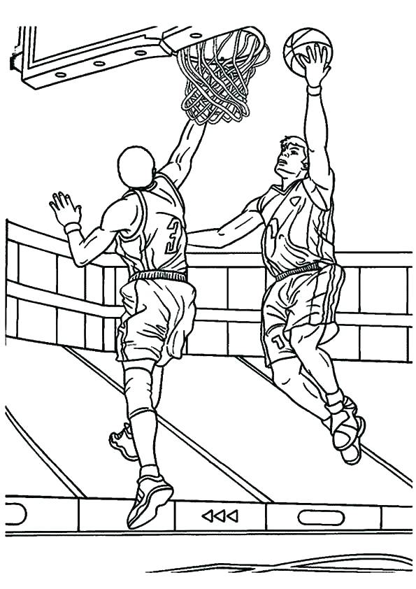 595x842 Nba Coloring Pages Printable Coloring Book Coloring Book Best