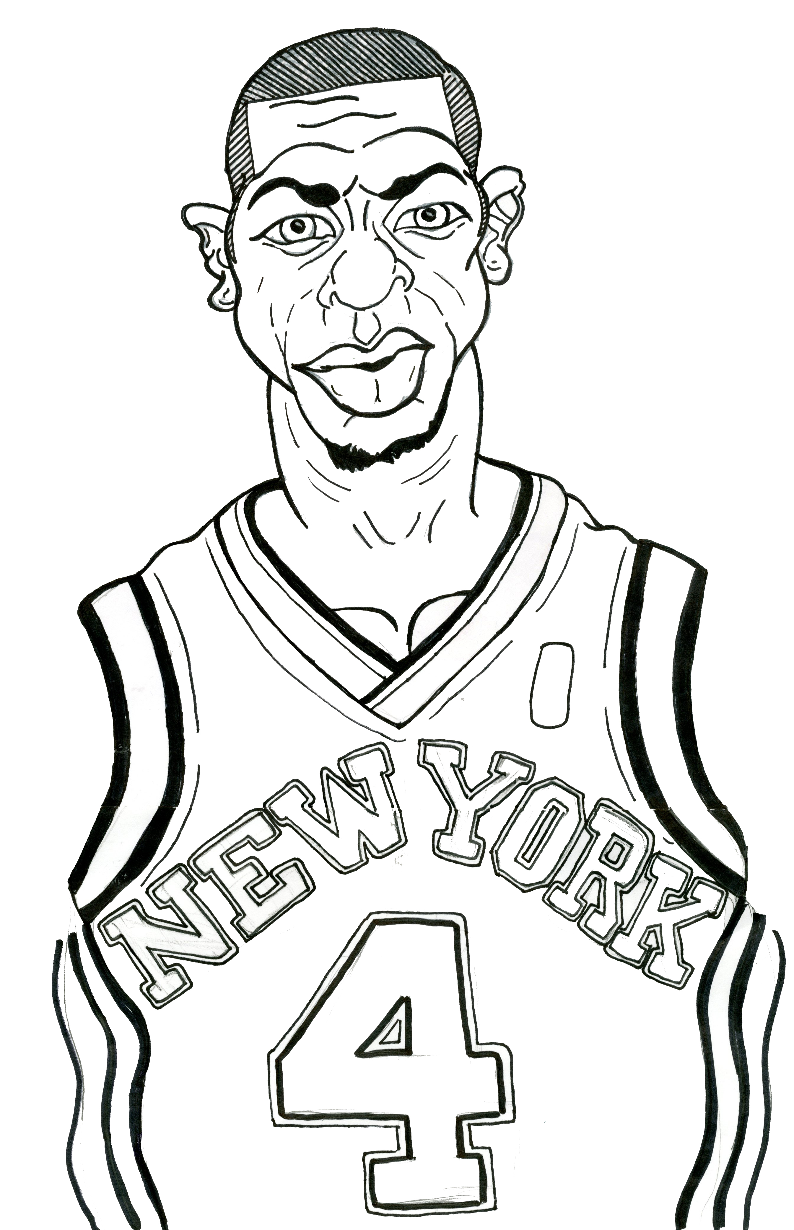 2688x4166 Fresh Nba Players Coloring Pages