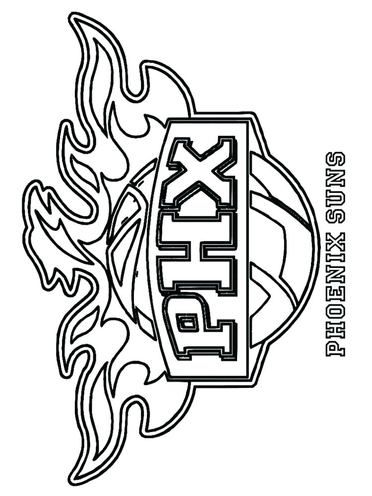 750x1000 Logos Coloring Pages Team For Boys Free Printable Basketball Logos