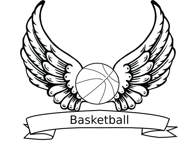 600x538 Nba Basketball Coloring Pages Coloring Pages Printable Free