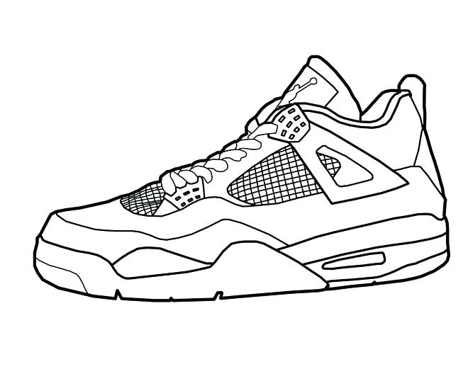 660x545 Coloring Pages Nba Coloring Pages Basketball Basketball Shoes