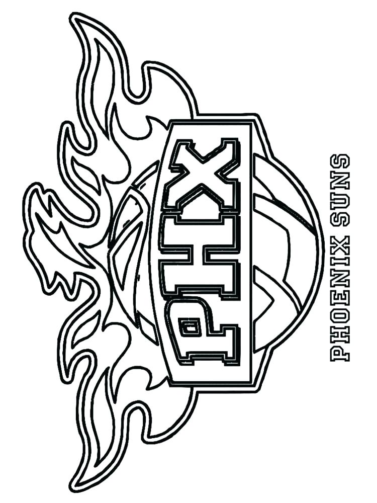 750x1000 Logos Coloring Pages Free Coloring Nba Team Logo Coloring Sheets
