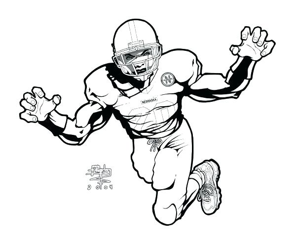 600x494 Husker Coloring Pages