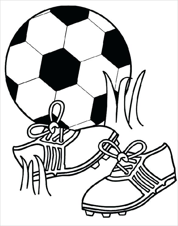 585x742 Arms Football Coloring Page Kids Coloring Pages Arms