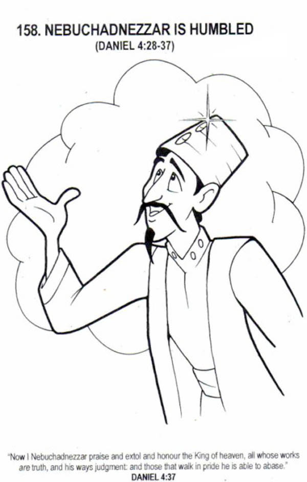 600x943 Nebuchadnezzar Is Humbled Coloring Page Nebuchadnezzar Is Humbled