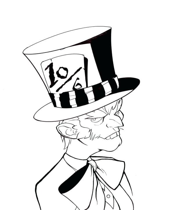 Necktie Coloring Page