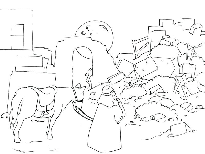 800x600 Nehemiah Coloring Page Nehemiah Coloring Pages