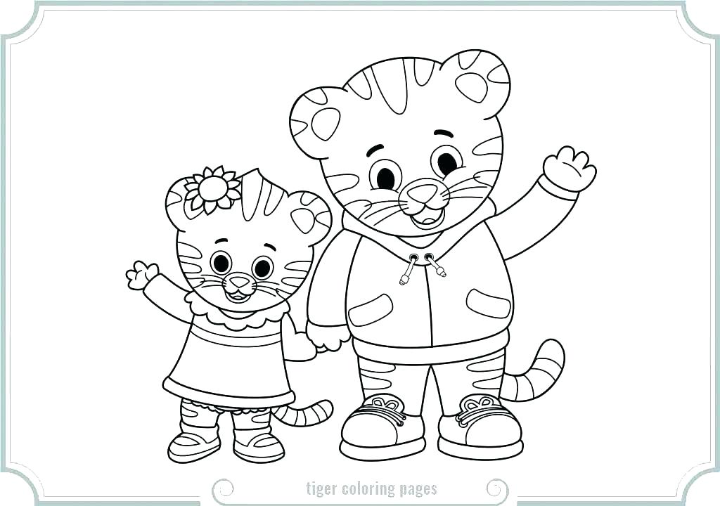 1024x720 Coloring Pages Of Tigers Tiger Coloring Pages Tiger Coloring Pages