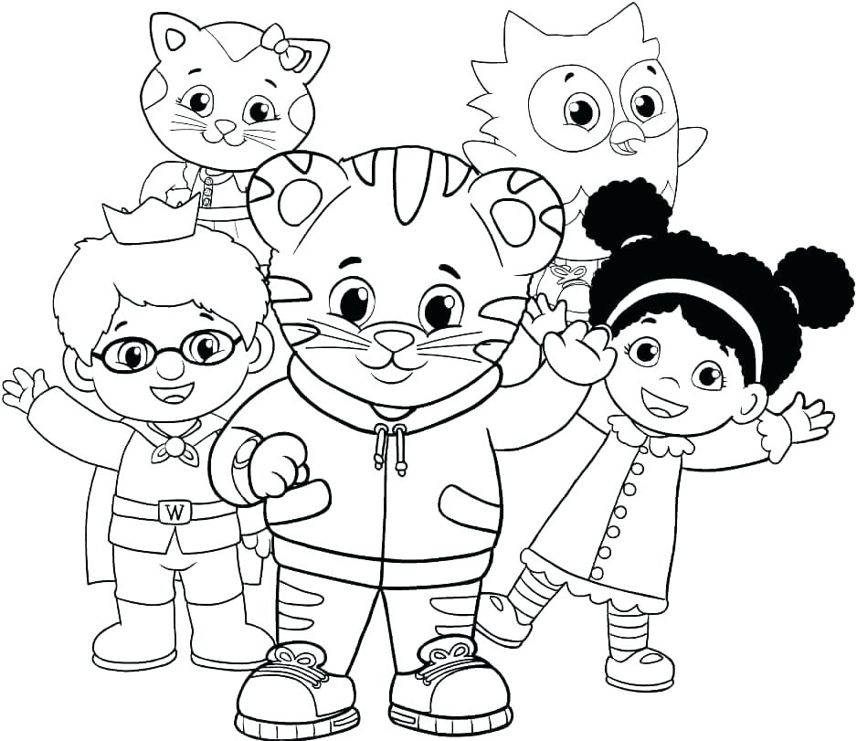 938x811 Tiger Coloring Pages Tiger Coloring Book Plus Free Printable Tiger