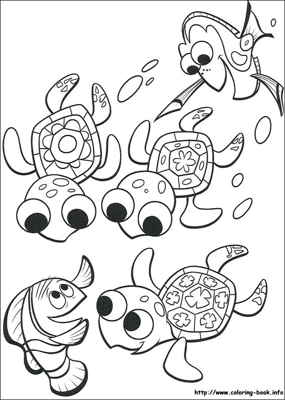 567x794 Nemo And Dory Coloring Pages Last Updated May Nemo And Dory