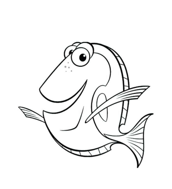 Nemo And Dory Coloring Pages at GetDrawings | Free download