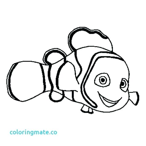 600x600 Nemo Coloring Pages Finding Color Pages Finding Coloring Pages