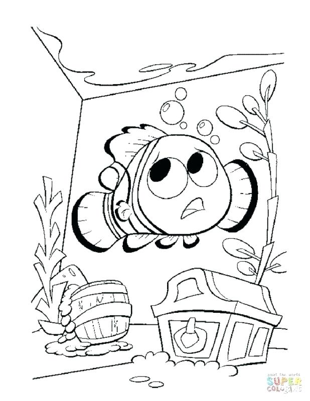 618x800 Fish Tank Coloring Pages Click The In Aquarium Coloring Pages