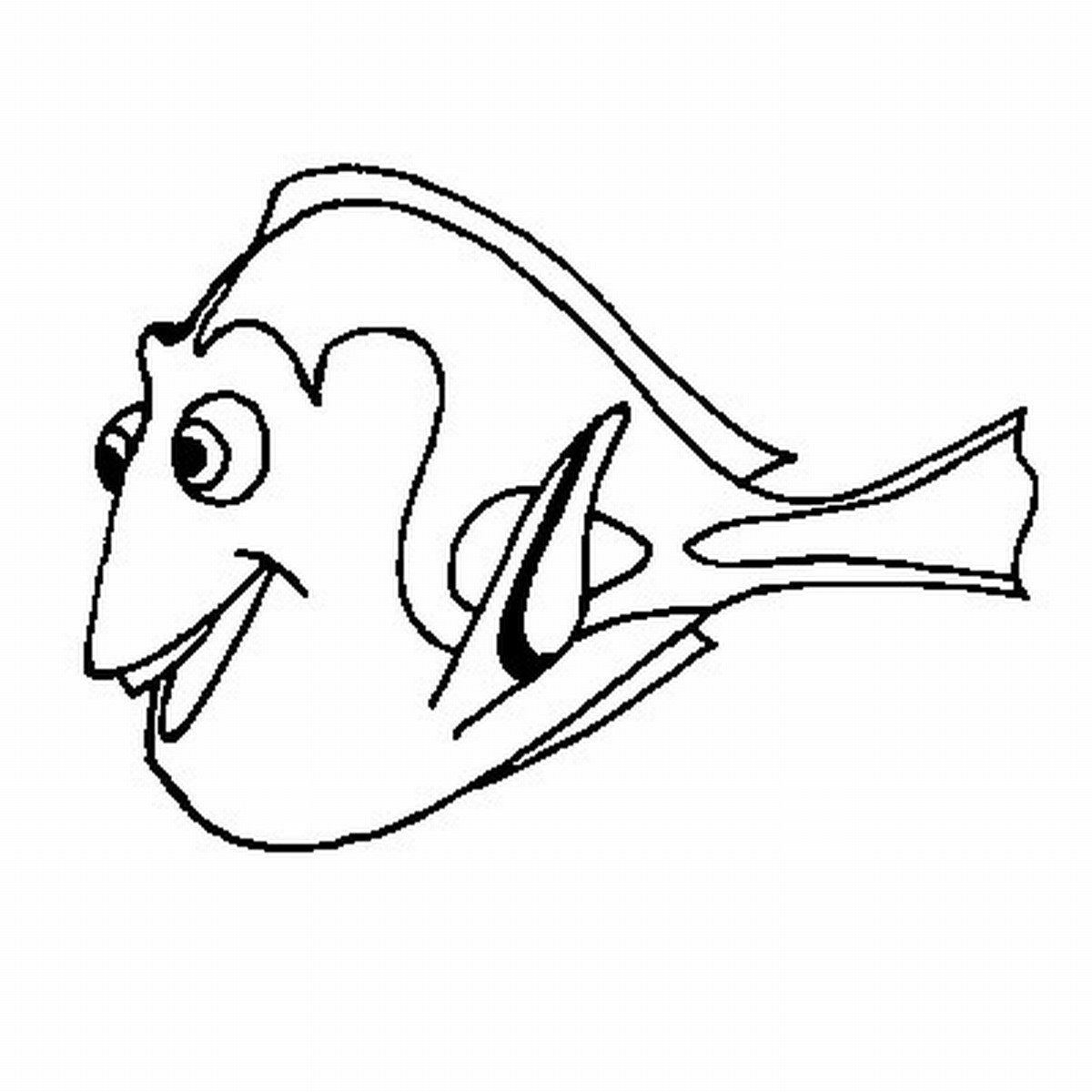 1200x1200 Free Printable Nemo Coloring Pages For Kids