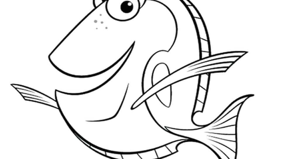 960x544 Nemo Fish Coloring Pages Fish Coloring Page Printable Fish