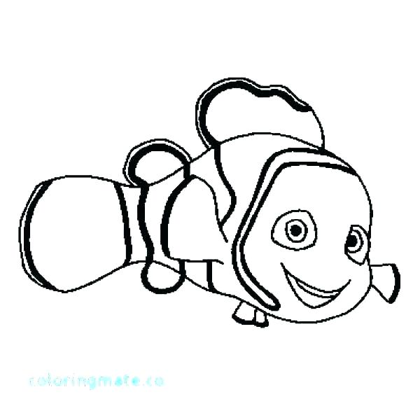 600x600 Finding Nemo Printable Coloring Pages Finding Coloring Page