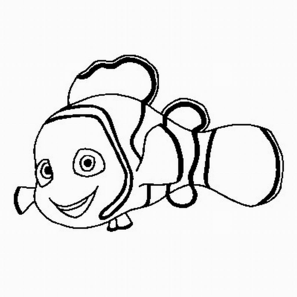 1024x1024 Nemo Printable Coloring Pages Coloring Pages