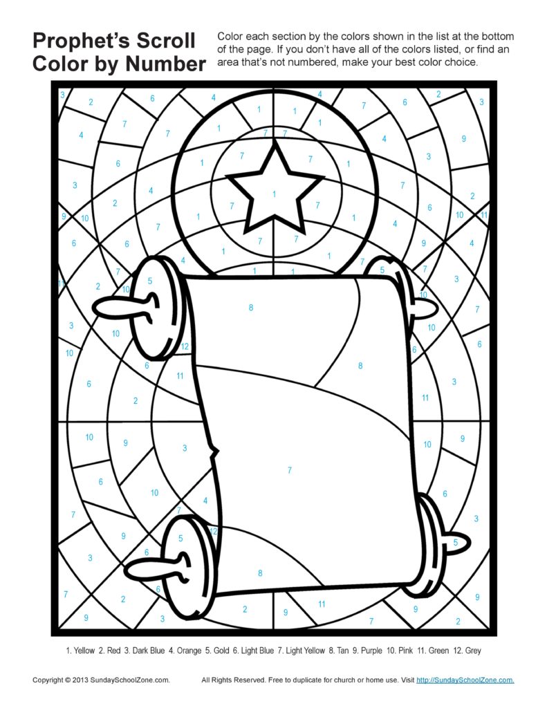 791x1024 Bible Coloring Pages For Kids Prophets Told About God S Son What