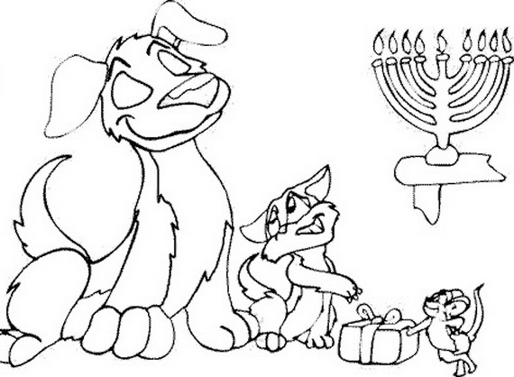570x418 Rosh Hashanah Coloring Pages For Kids