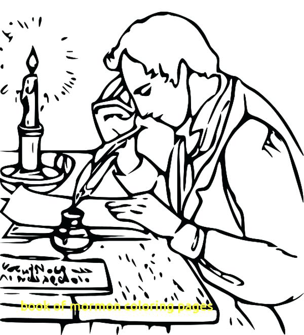 600x660 Mormon Coloring Pages